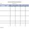 Free Cleaning Schedule Forms | Excel Format And Payroll with Blank Cleaning Schedule Template