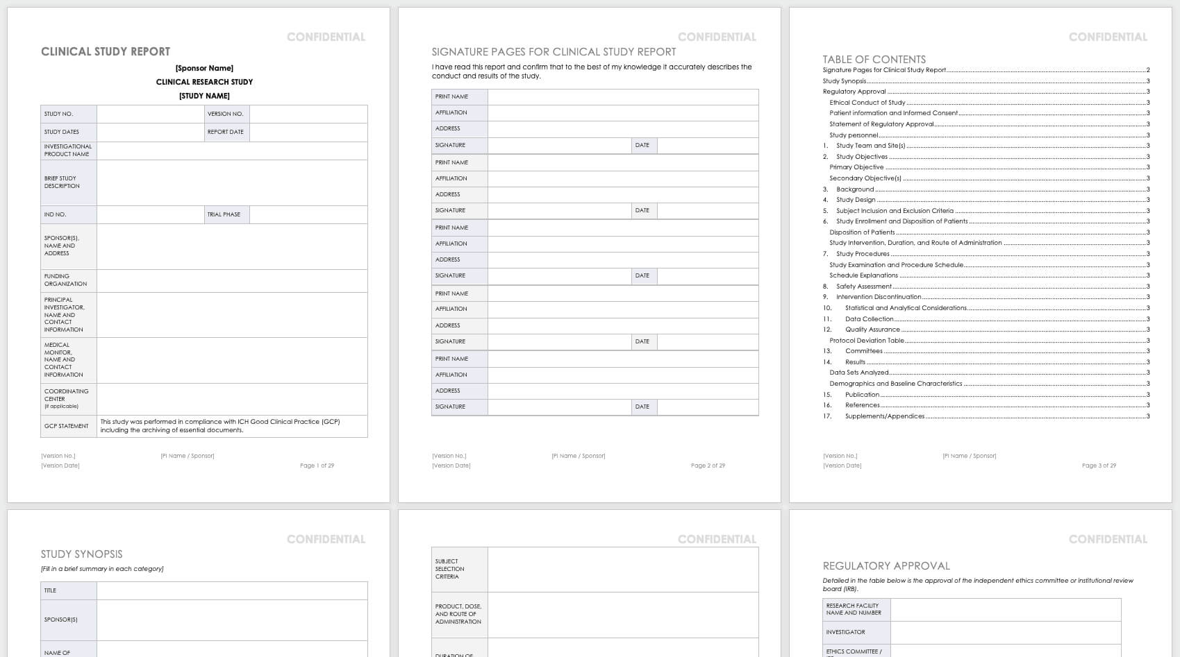 Free Clinical Trial Templates | Smartsheet For Clinical Trial Report Template