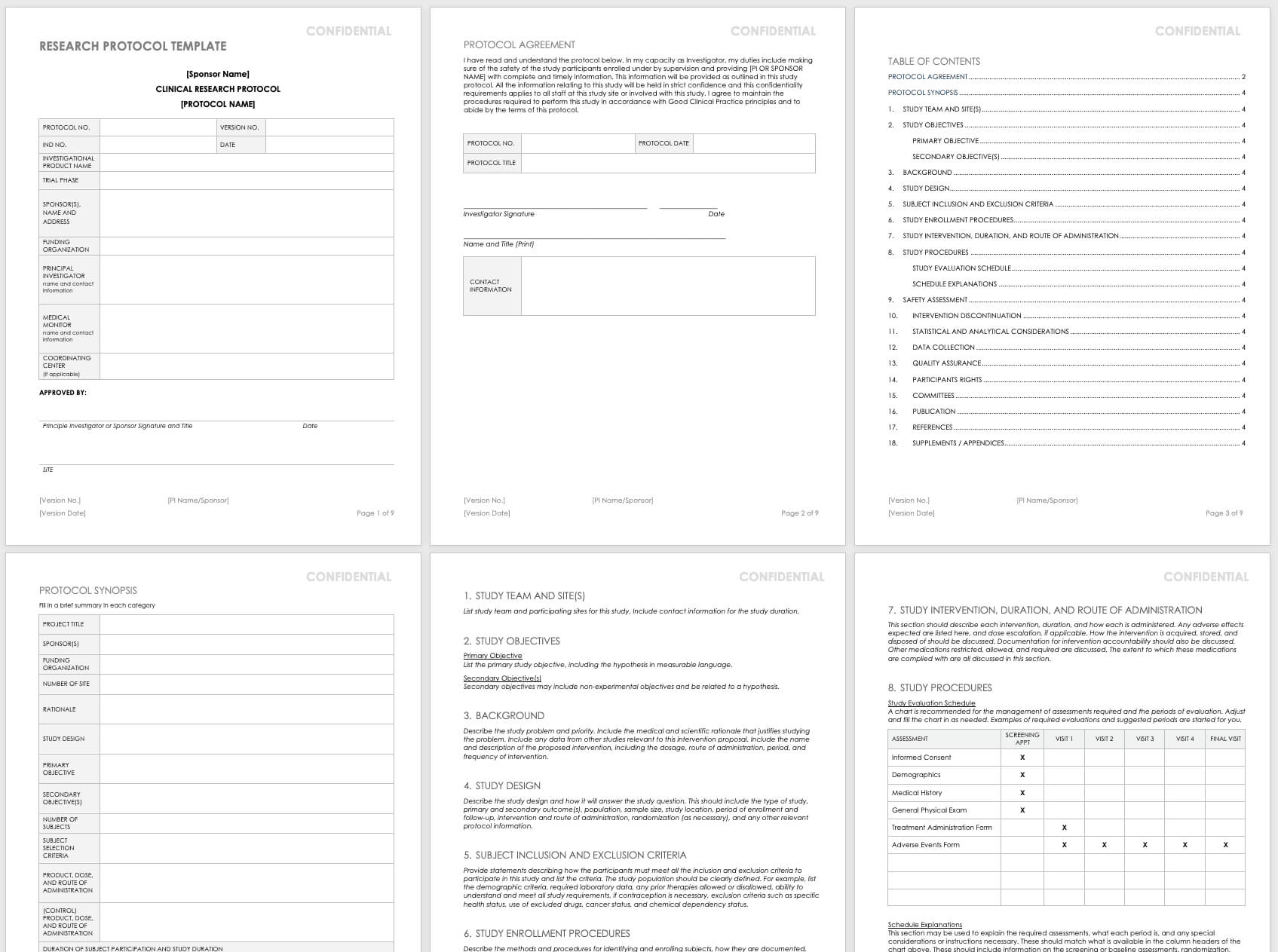 Free Clinical Trial Templates | Smartsheet Pertaining To Clinical Trial Report Template