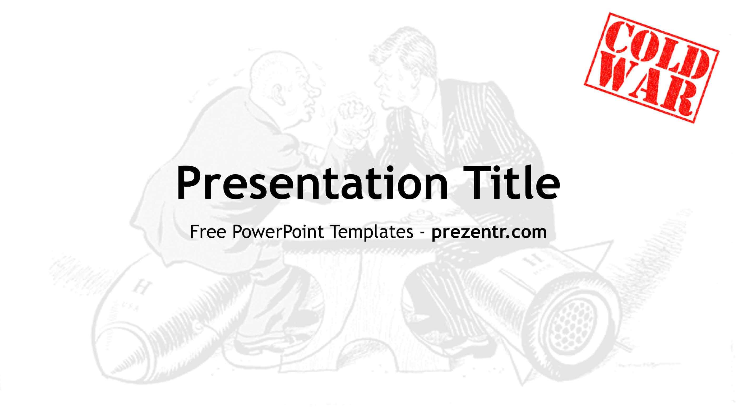 Free Cold War Powerpoint Template – Prezentr Ppt Templates For World War 2 Powerpoint Template