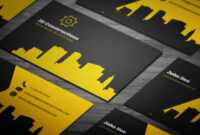 Free Construction Business Card Template Word Visiting with Construction Business Card Templates Download Free