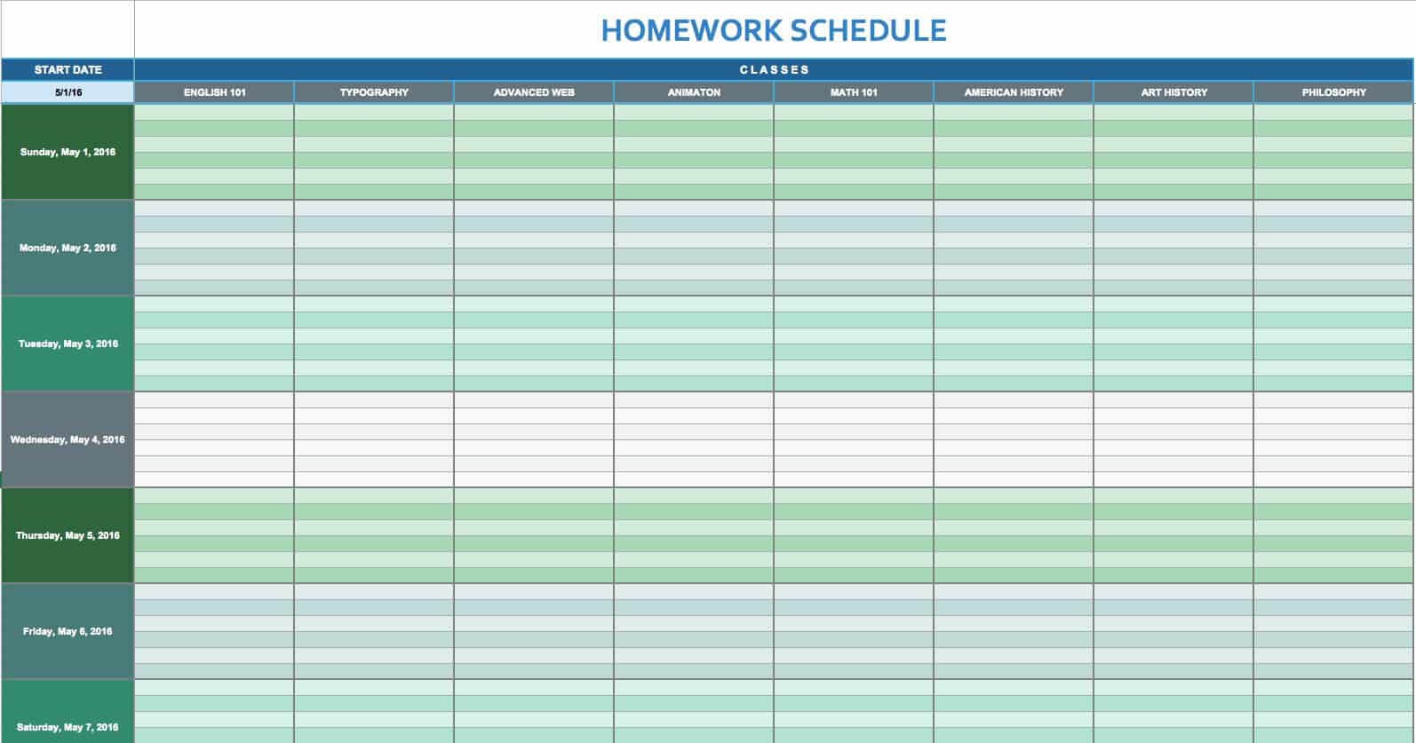 Free Daily Schedule Templates For Excel – Smartsheet Throughout Employee Daily Report Template