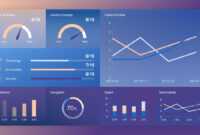 Free Dashboard Concept Slide with regard to Free Powerpoint Dashboard Template