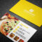 Free Delicious Food Business Card On Behance regarding Food Business Cards Templates Free
