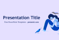 Free Depression Powerpoint Template - Prezentr Powerpoint in Depression Powerpoint Template