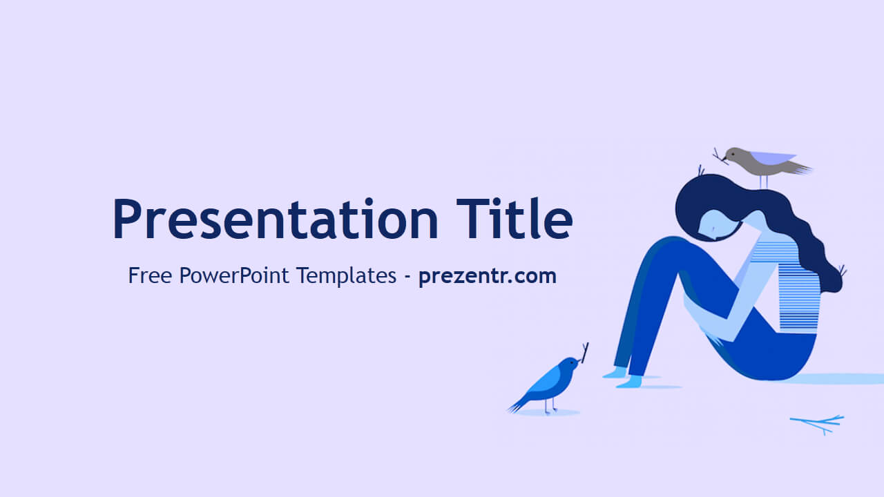 Free Depression Powerpoint Template – Prezentr Powerpoint In Depression Powerpoint Template