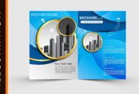 Free Download Adobe Illustrator Template Brochure Two Fold pertaining to Illustrator Brochure Templates Free Download