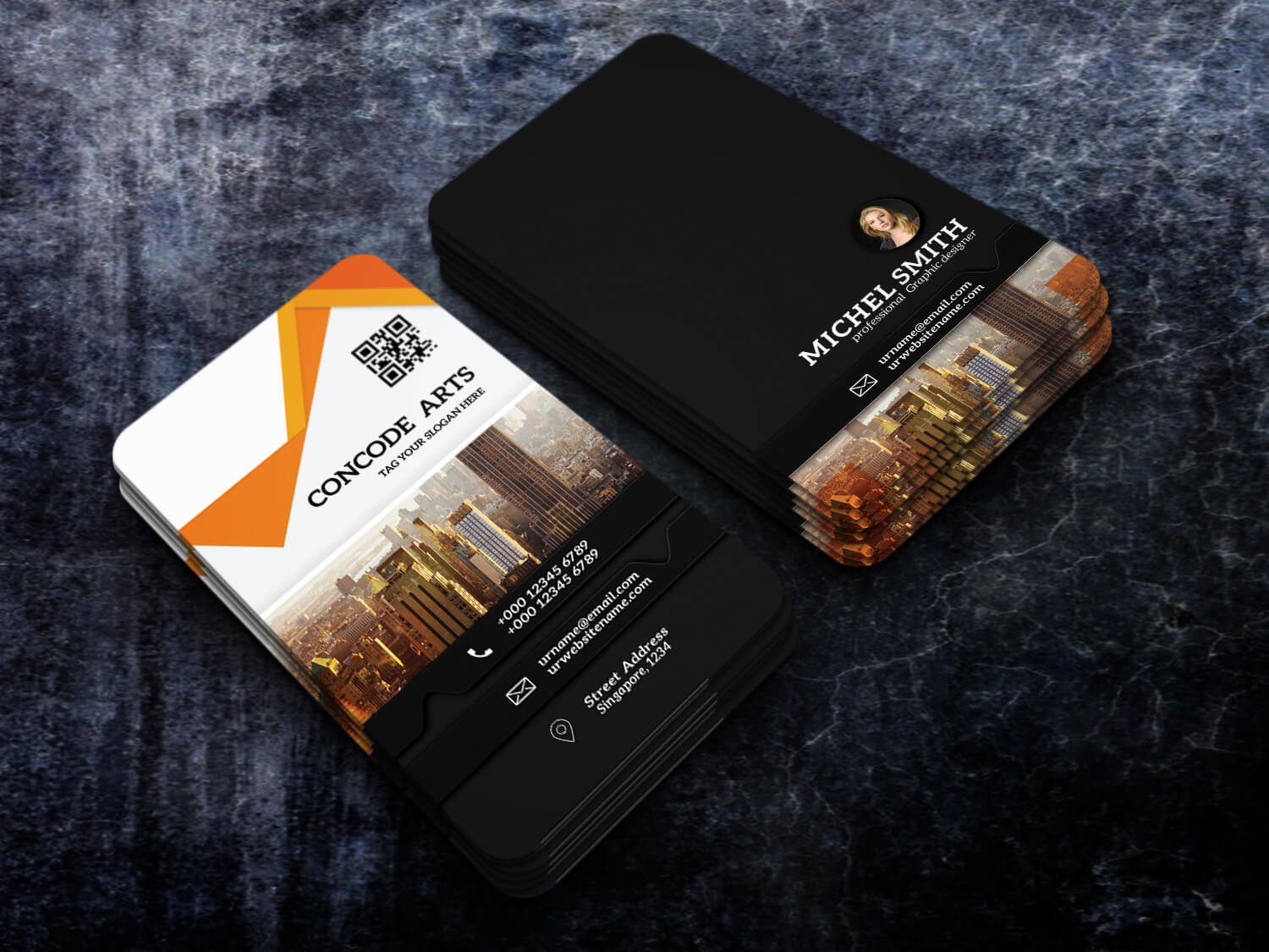 Free Download Professional Building Construction Business Regarding Construction Business Card Templates Download Free