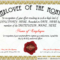 Free Employee Of The Month Certificate Template At within Employee Of The Month Certificate Template