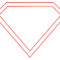 Free Empty Superman Logo, Download Free Clip Art, Free Clip pertaining to Blank Superman Logo Template