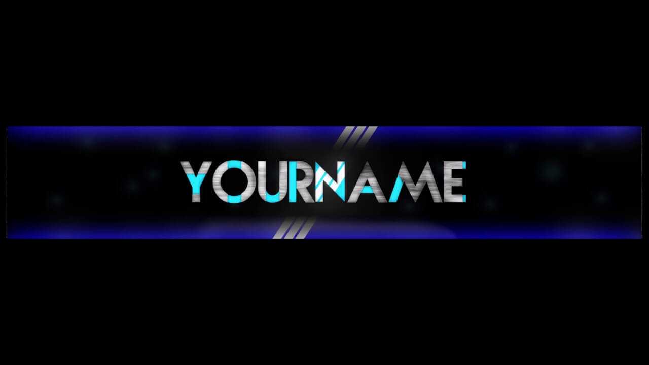 Free, Epic Youtube Banner/channel Art Template – [Gimp] + Download  [Futuristic Style] With Regard To Youtube Banner Template Gimp