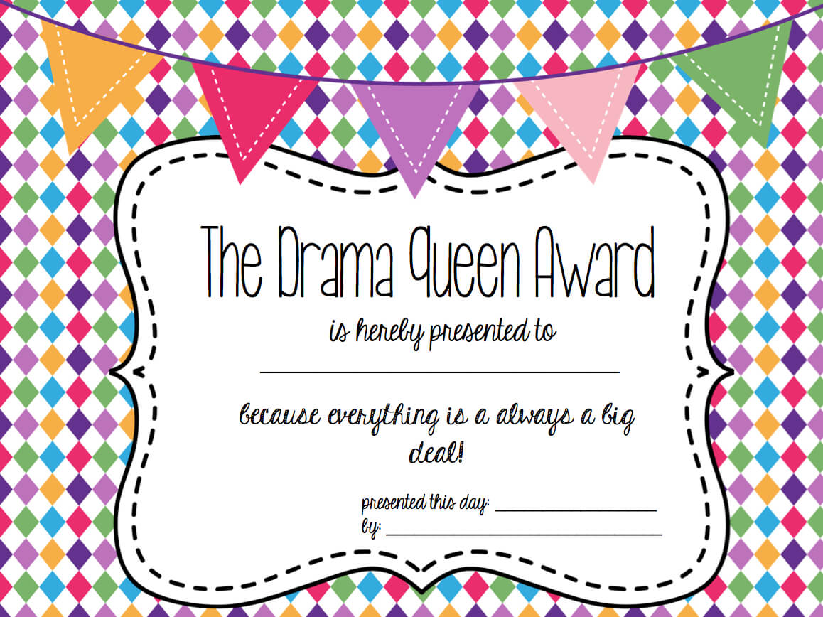 Free Funny Awards! | Fun Awards, Funny Certificates Throughout Free Printable Funny Certificate Templates