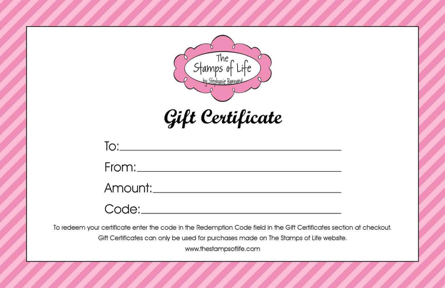 Free Gift Certificate Template Word | Dattstar Regarding Microsoft Gift Certificate Template Free Word