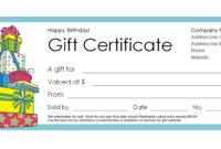 Free Gift Certificate Templates You Can Customize intended for Present Certificate Templates