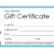 Free Gift Certificate Templates You Can Customize intended for Present Certificate Templates