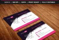 Free-Hair-Stylist-Salon-Business-Card-Template-Psd | Salon with regard to Hairdresser Business Card Templates Free