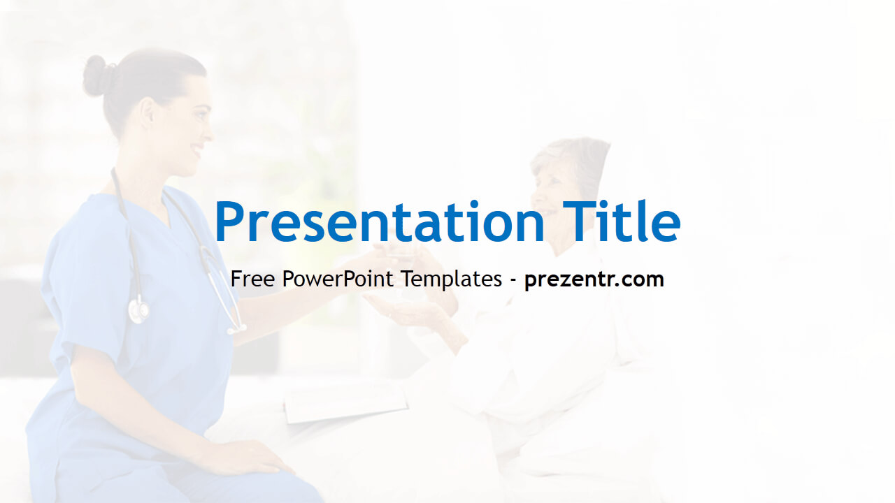Free Home Health Care Powerpoint Template – Prezentr Within Free Nursing Powerpoint Templates