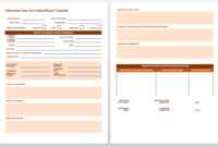 Free Incident Report Templates &amp; Forms | Smartsheet throughout Incident Report Log Template