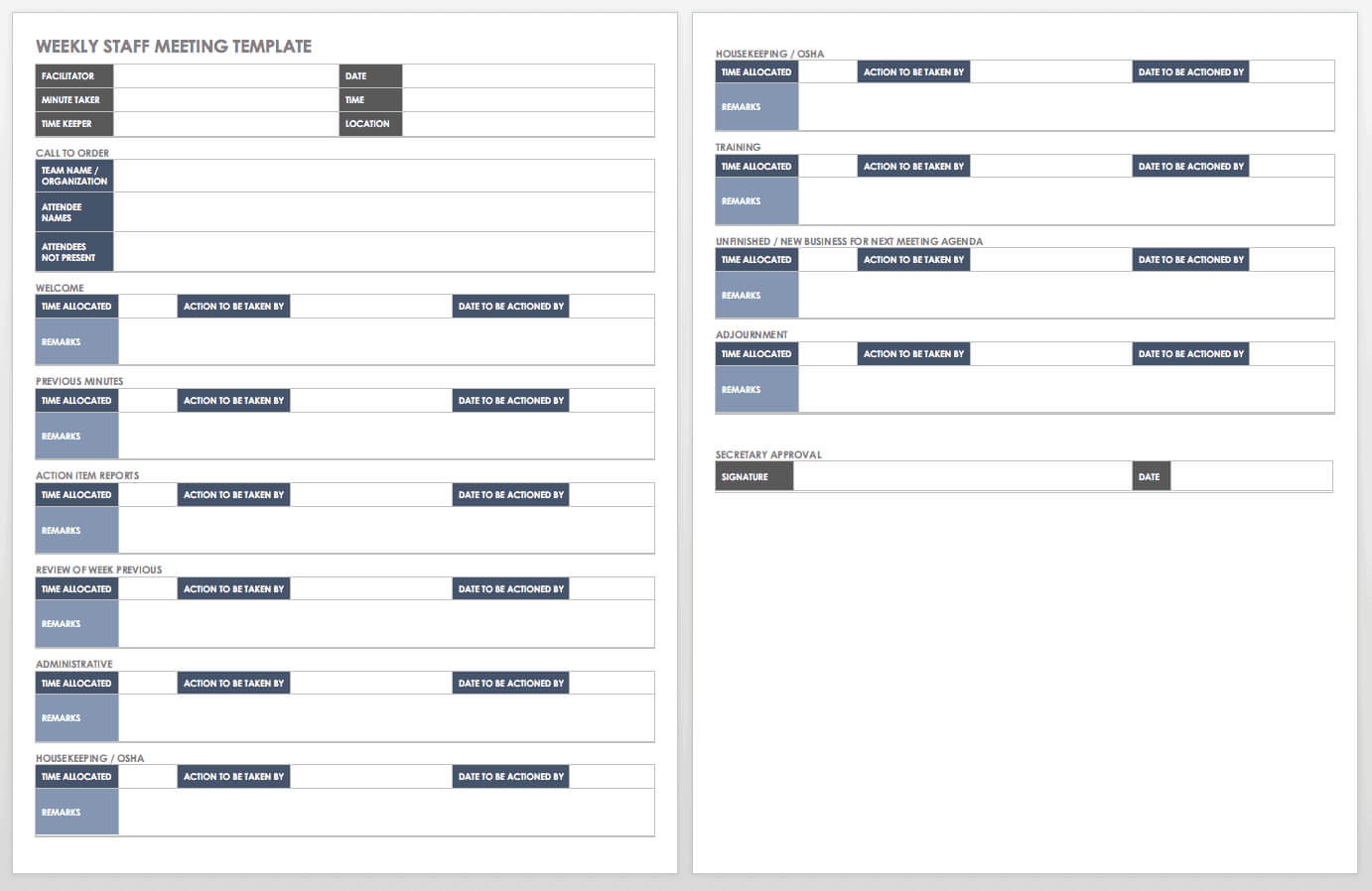 Free Itinerary Templates | Smartsheet For Blank Trip Itinerary Template