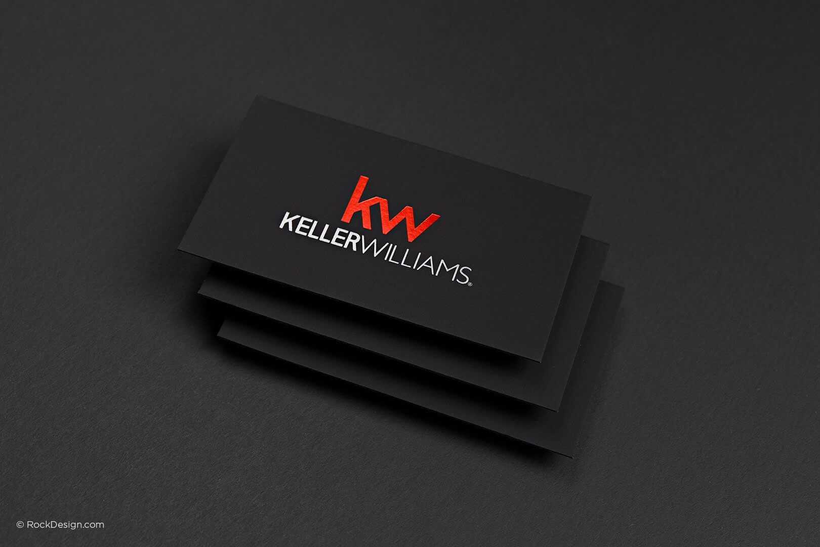 Free Keller Williams Business Card Template With Print In Keller Williams Business Card Templates