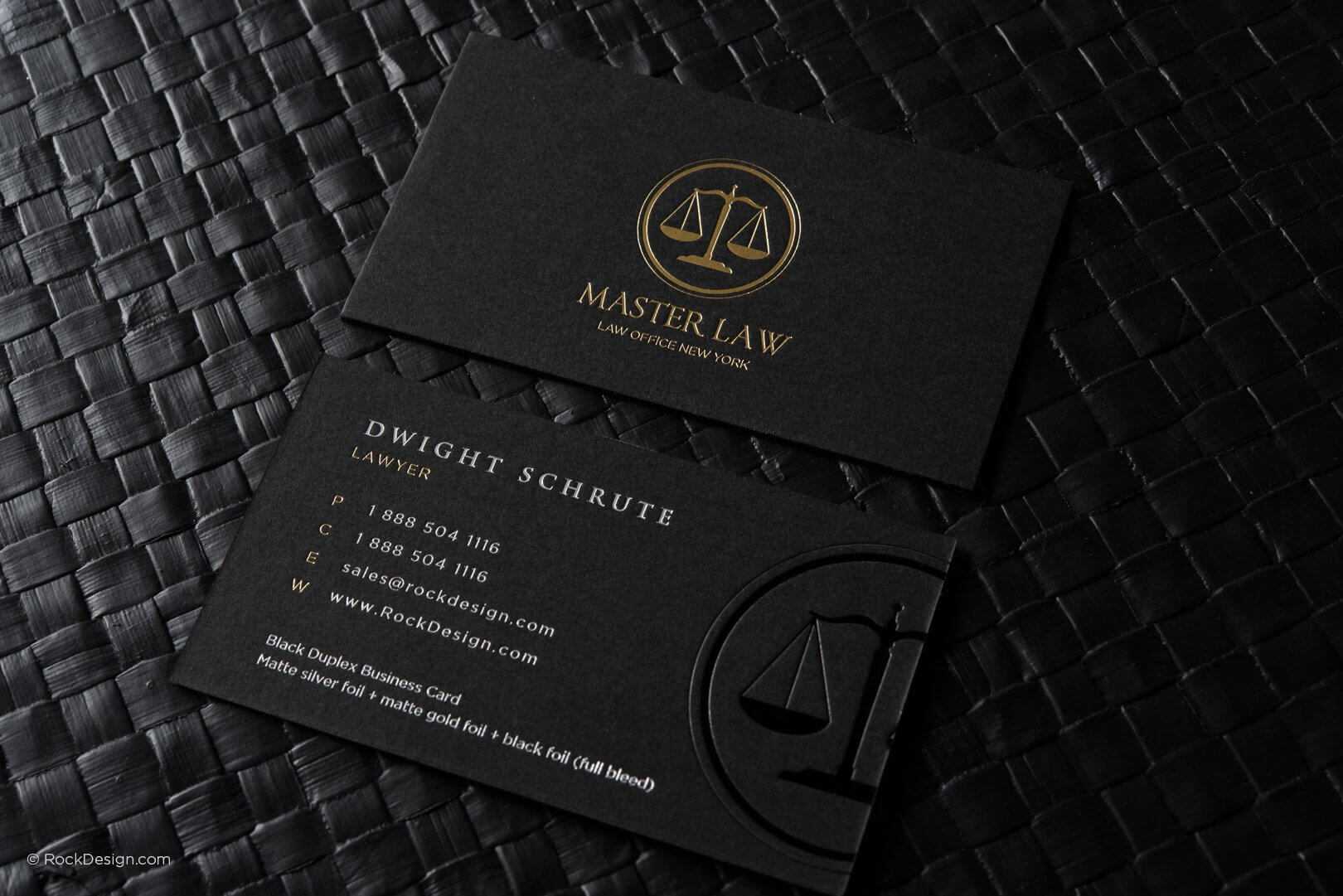 Free Lawyer Business Card Template | Rockdesign With Legal Business Cards Templates Free