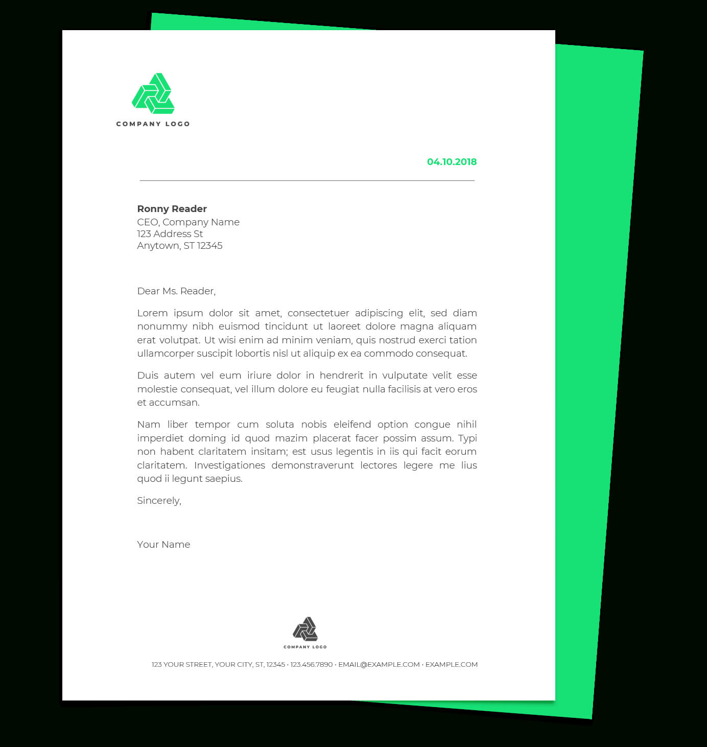 Free Letterhead Templates For Google Docs And Word In Free Letterhead Templates For Microsoft Word