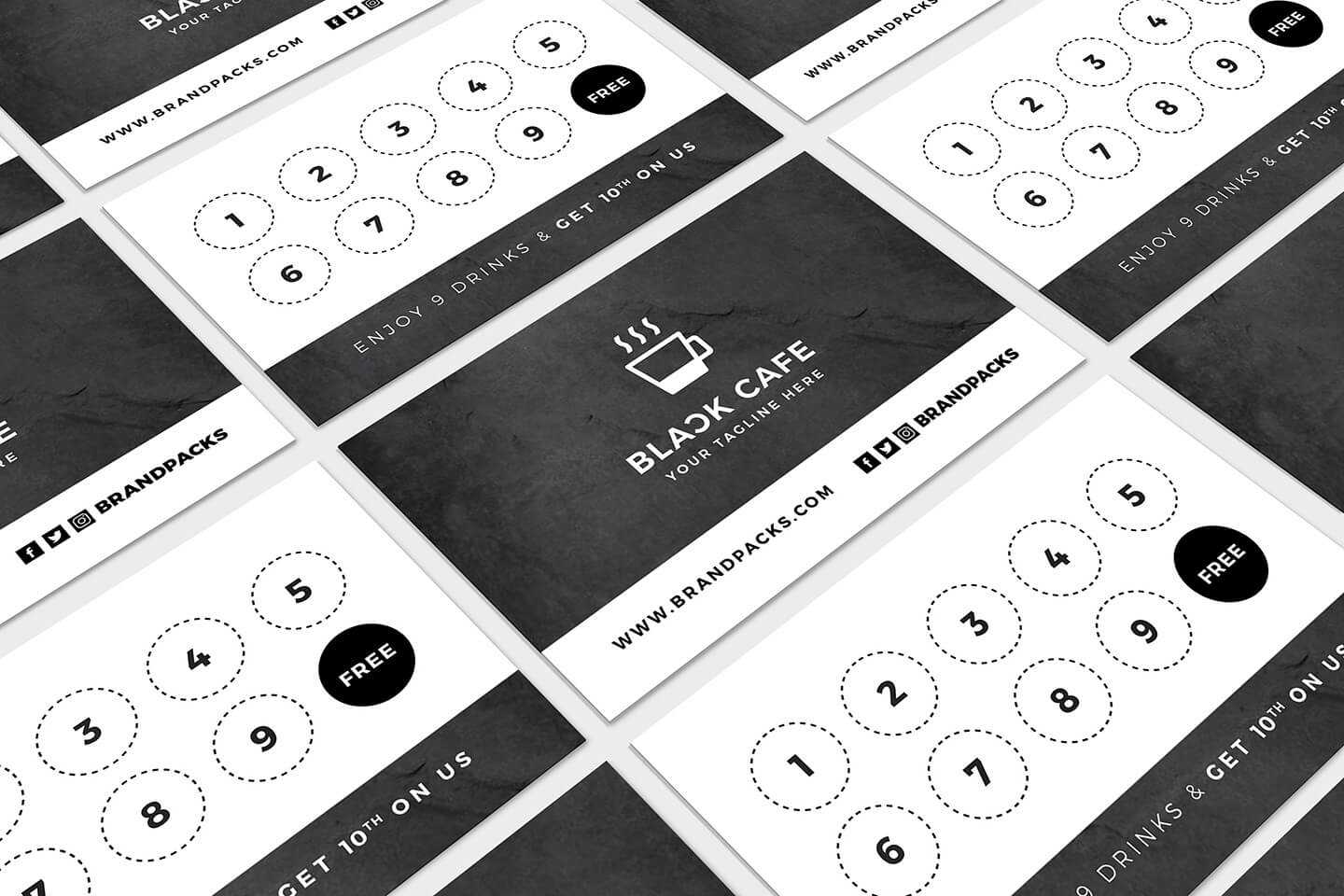 Free Loyalty Card Templates – Psd, Ai & Vector – Brandpacks In Customer Loyalty Card Template Free