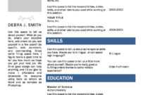 Free Microsoft Word Resume Template | Microsoft Resume with Microsoft Word Resumes Templates