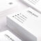 Free Minimal Elegant Business Card Template (Psd) in Name Card Template Photoshop