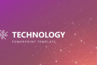 Free Modern Technology Powerpoint Template intended for Powerpoint Templates For Technology Presentations