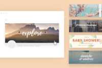 Free Online Banner Maker: Design Custom Banners In Canva intended for Free Online Banner Templates