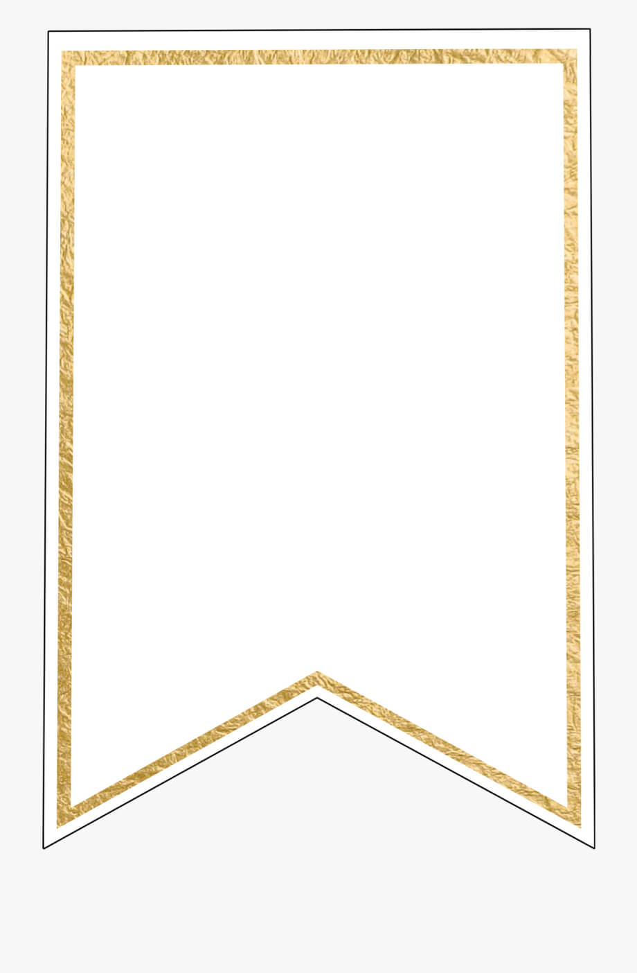 Free Pennant Banner Template, Download Free Clip Art, – Gold Regarding Printable Pennant Banner Template Free