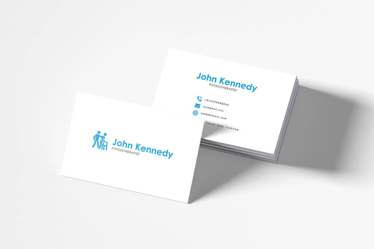 Free Physiotherapy Business Card Template – Creativetacos With Regard To Template For Calling Card