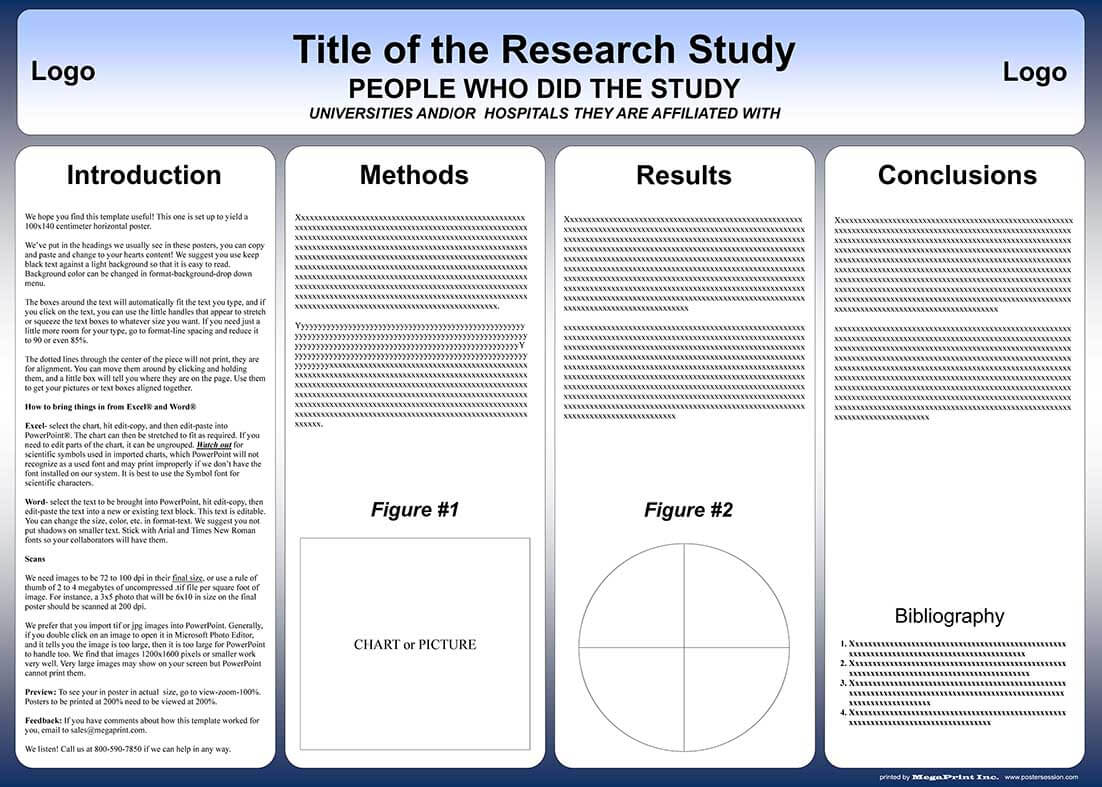 Free Powerpoint Scientific Research Poster Templates For Throughout Powerpoint Academic Poster Template