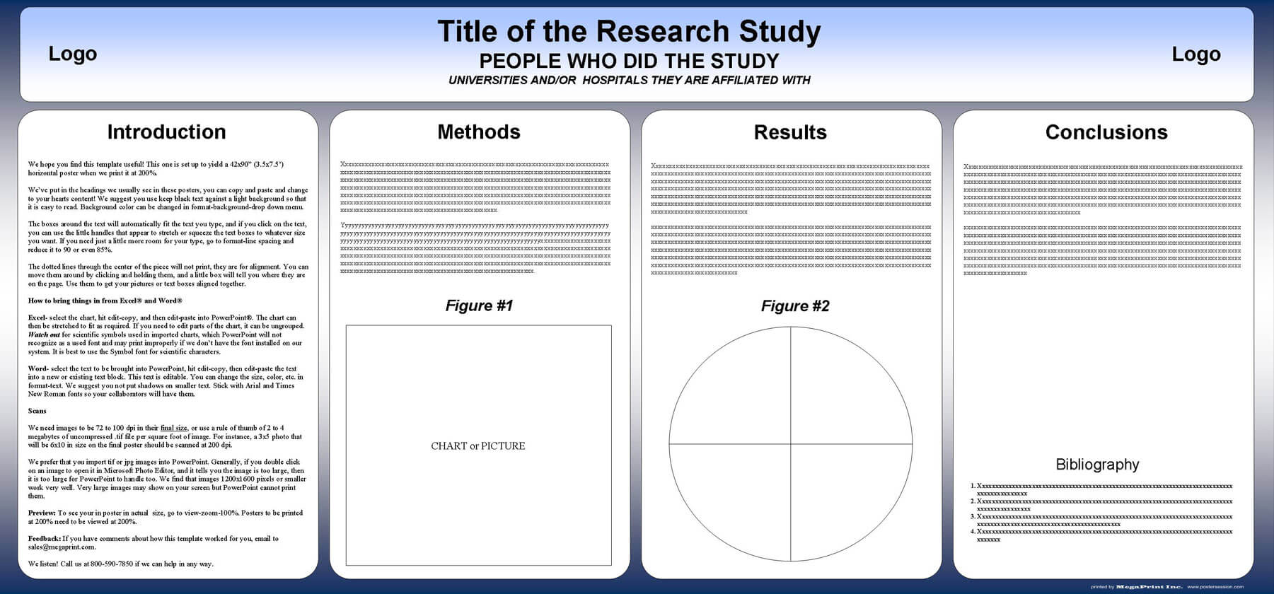 Free Powerpoint Scientific Research Poster Templates For Throughout Powerpoint Presentation Template Size