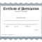 Free Printable Award Certificate Template - Bing Images in Certificate Of Participation Template Pdf