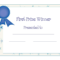 Free Printable Award Certificate Template | Free Printable for Winner Certificate Template