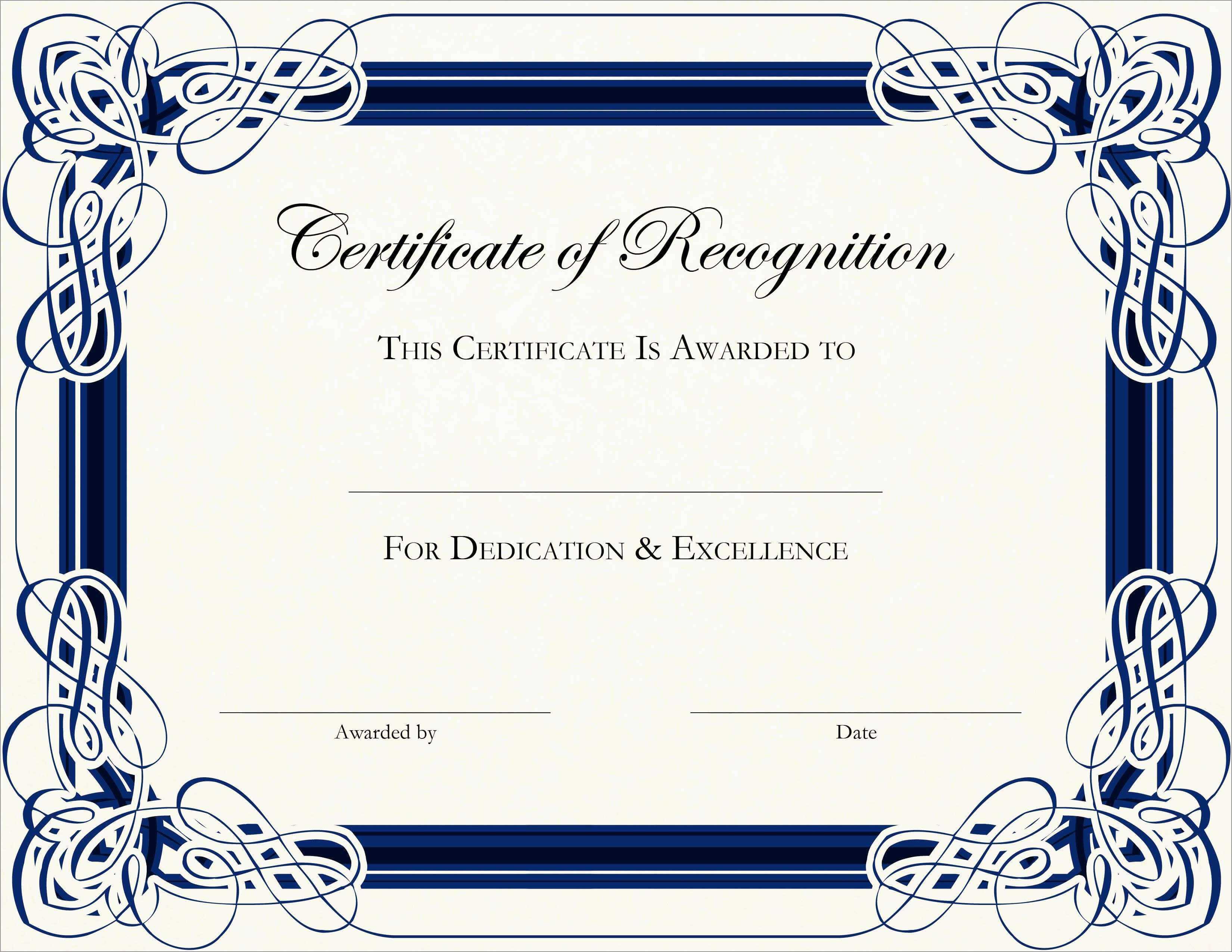 Free Printable Award Certificates For Elementary Students Throughout School Certificate