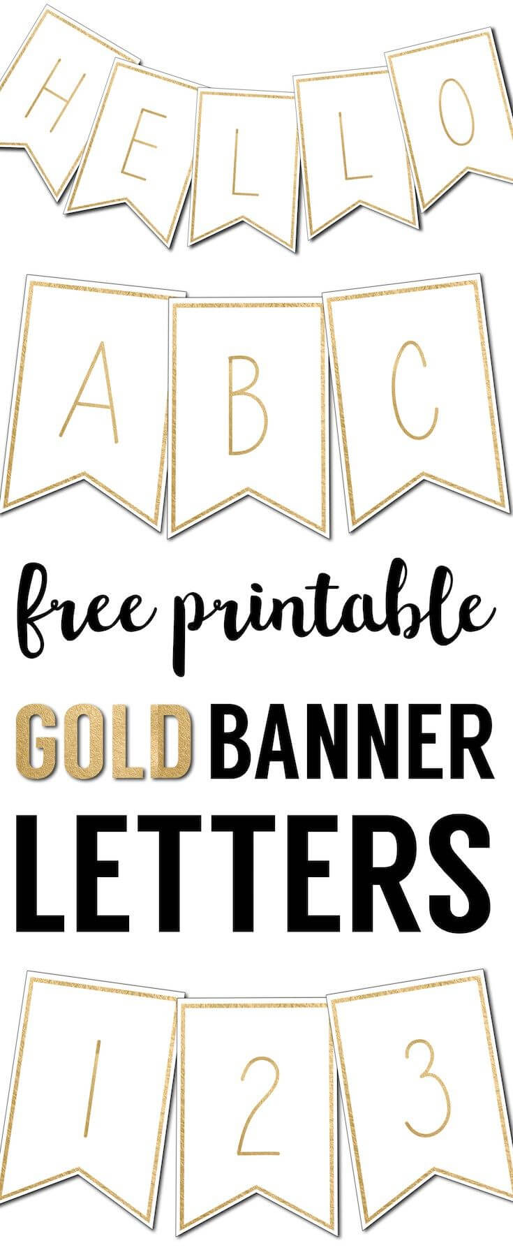 Free Printable Banner Letters Templates | Printable Banner Regarding Bride To Be Banner Template