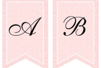 Free Printable Bridal Shower Banner | Bridal Shower Banner in Bride To Be Banner Template