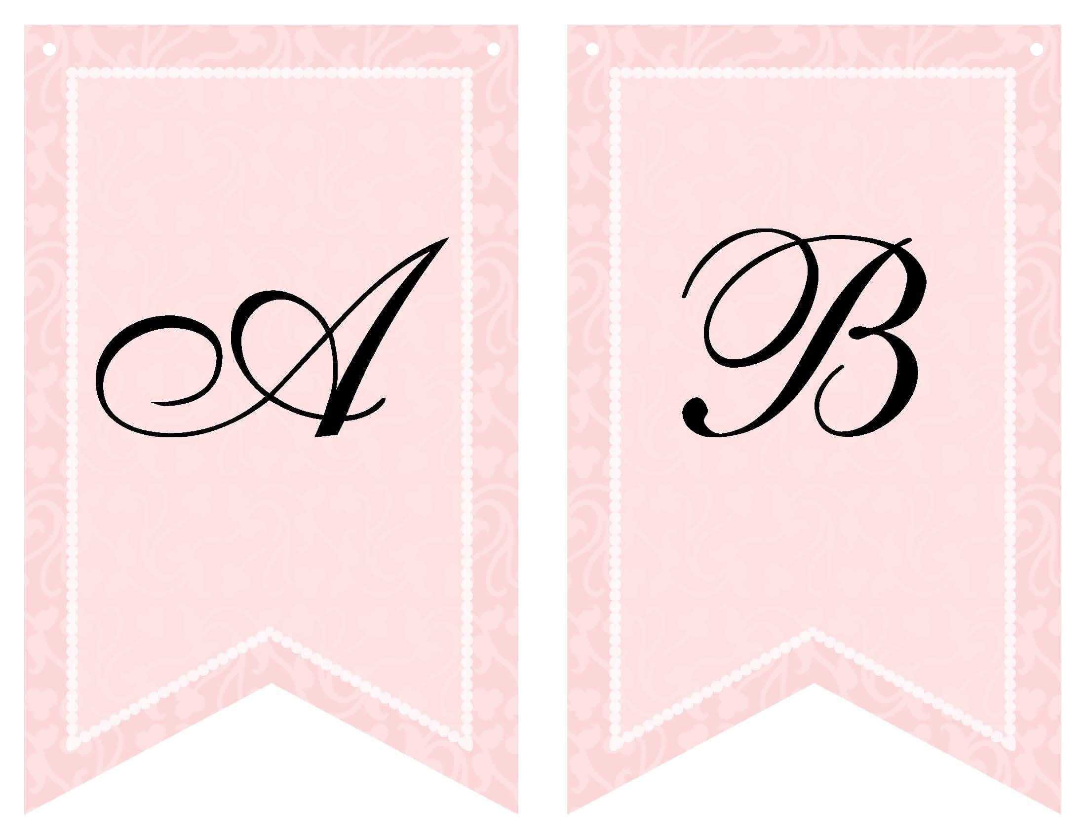 Free Printable Bridal Shower Banner | Bridal Shower Banner In Bride To Be Banner Template