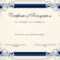 Free Printable Certificate Templates For Teachers intended for Template For Certificate Of Award