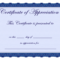 Free Printable Certificates Certificate Of Appreciation regarding Free Template For Certificate Of Recognition