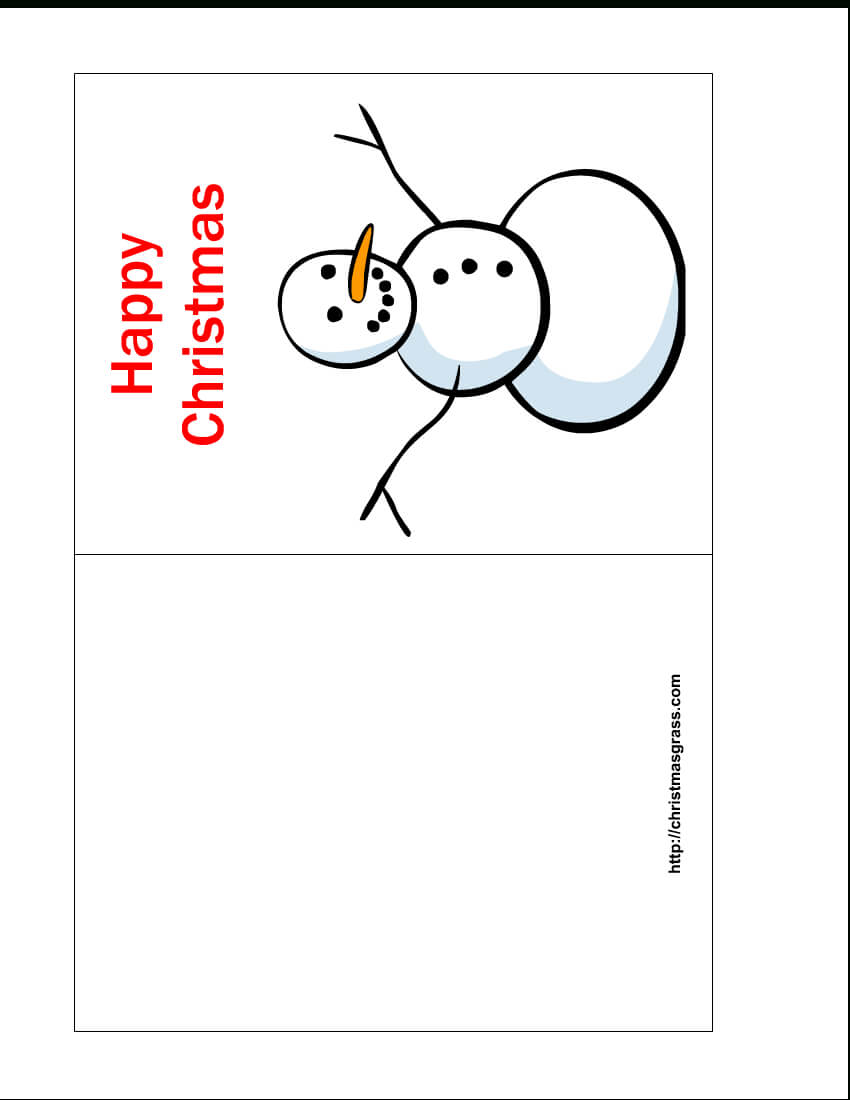 Free Printable Christmas Cards | Free Printable Happy With Regard To Print Your Own Christmas Cards Templates