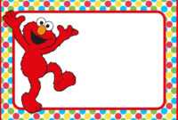 Free Printable Elmo Party Invitation Template In 2019 | Elmo pertaining to Elmo Birthday Card Template