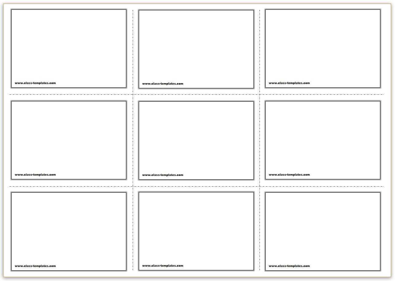 Free Printable Flash Cards Template In Flashcard Template Word