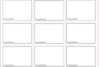 Free Printable Flash Cards Template with regard to Free Printable Blank Flash Cards Template