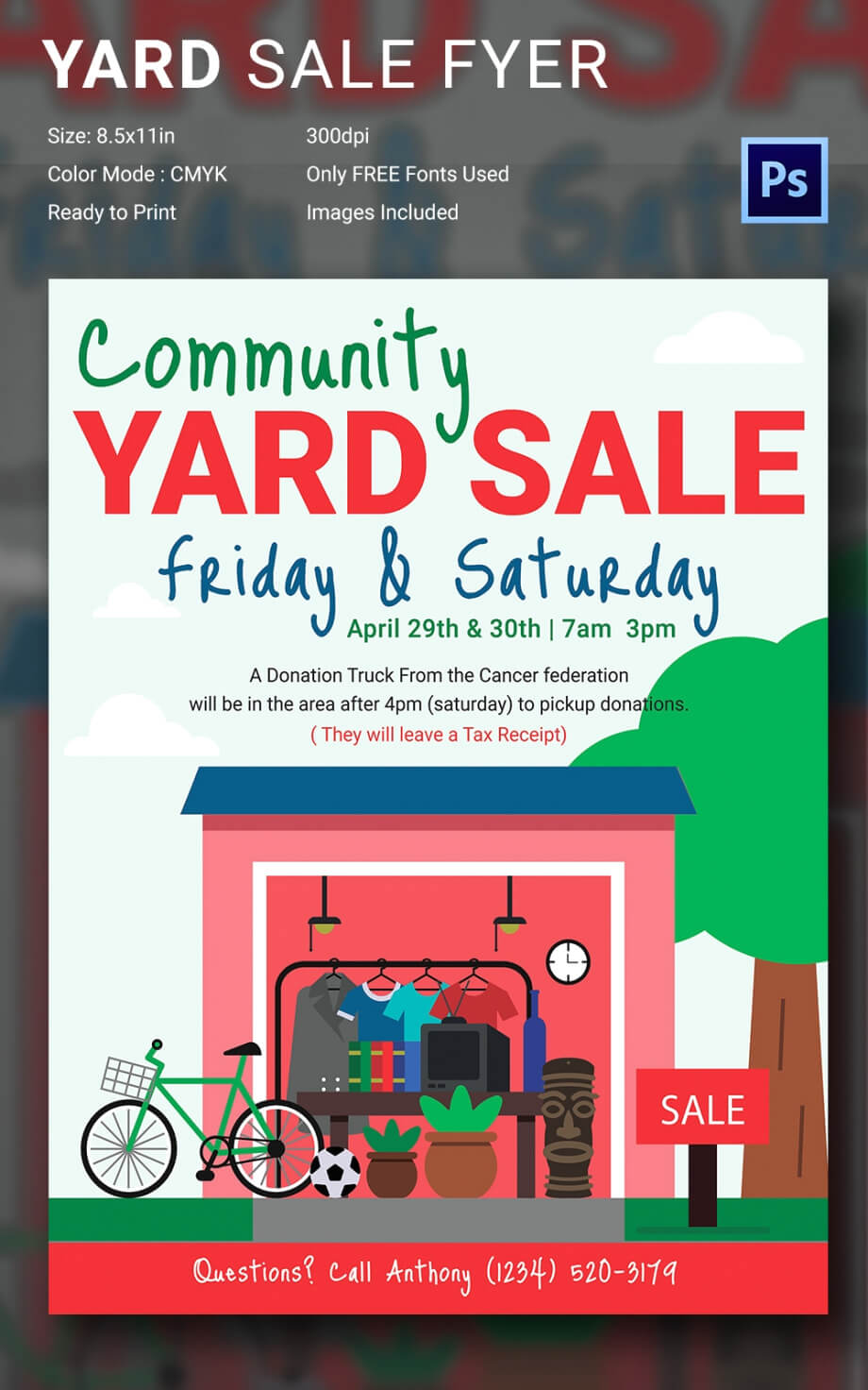 Free Printable Garage Sale Flyers Templates Attract More Intended For Yard Sale Flyer Template Word