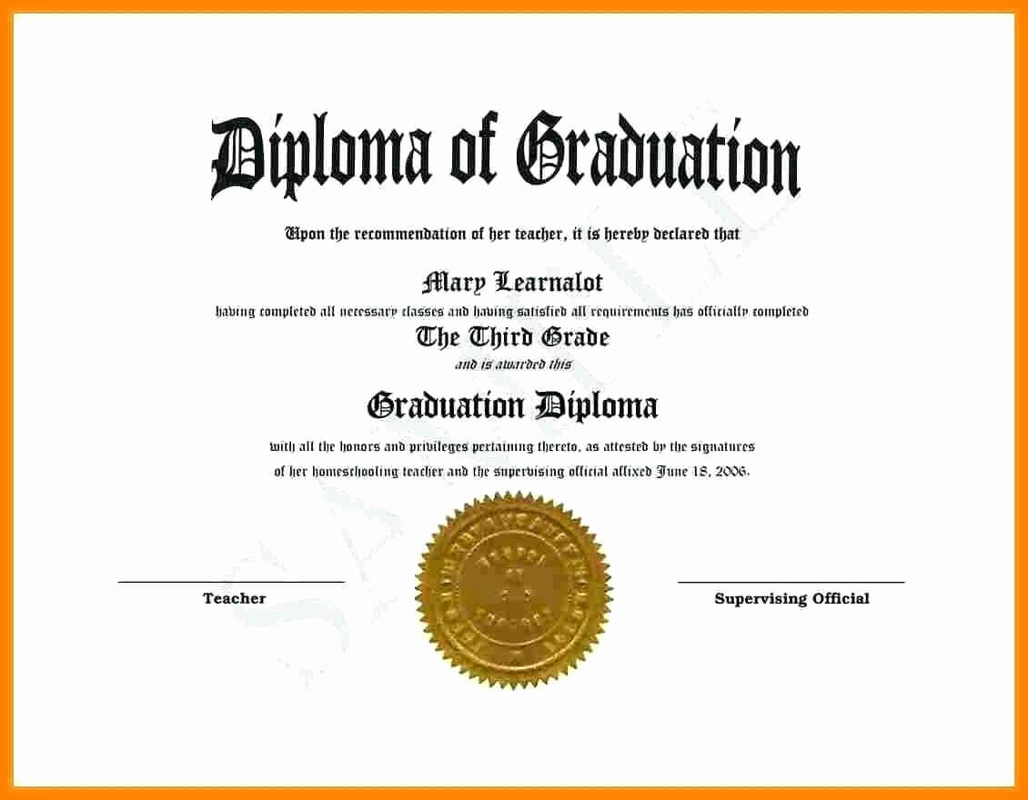 Free Printable Ged Templates Or 9 High School Diploma For Fake Diploma Certificate Template