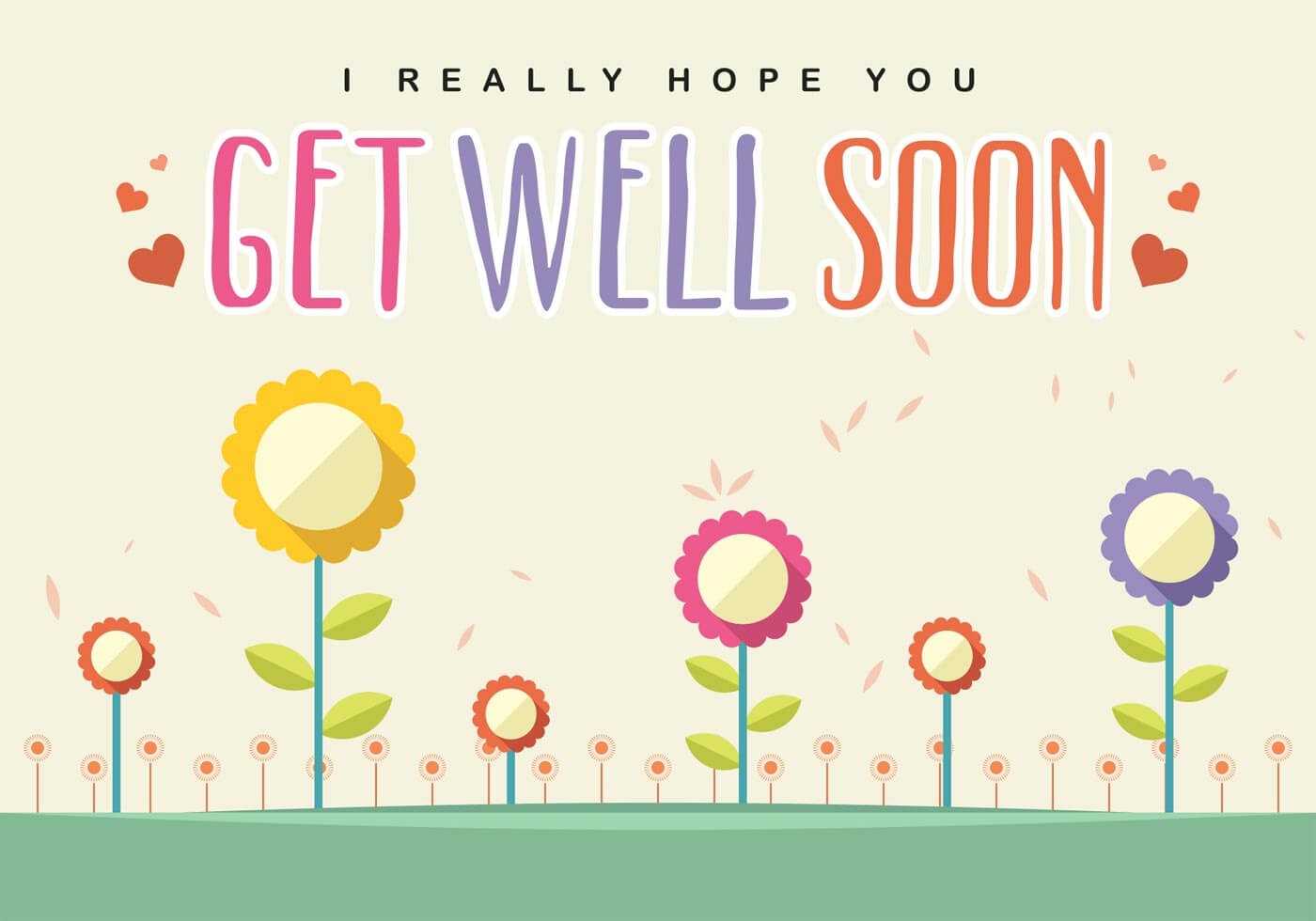 Free Printable Get Well Soon Cards | Free Printable For Get Well Soon Card Template